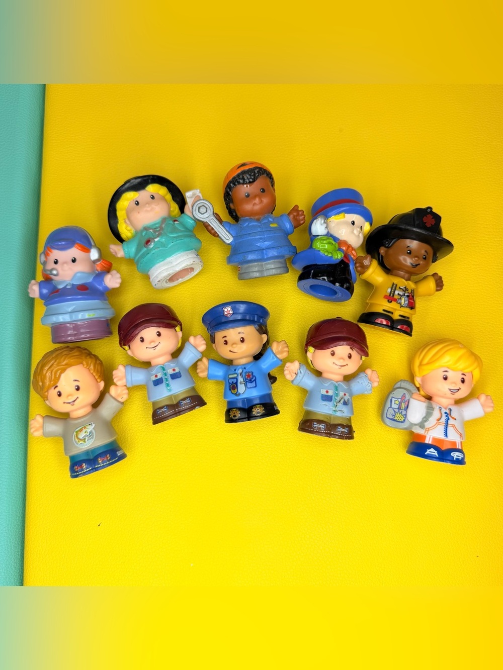 Little People Fisher Price Assorted Toy Figures Set of 10